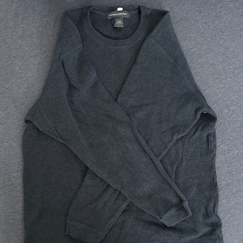 Banana Republic Charcoal Pullover